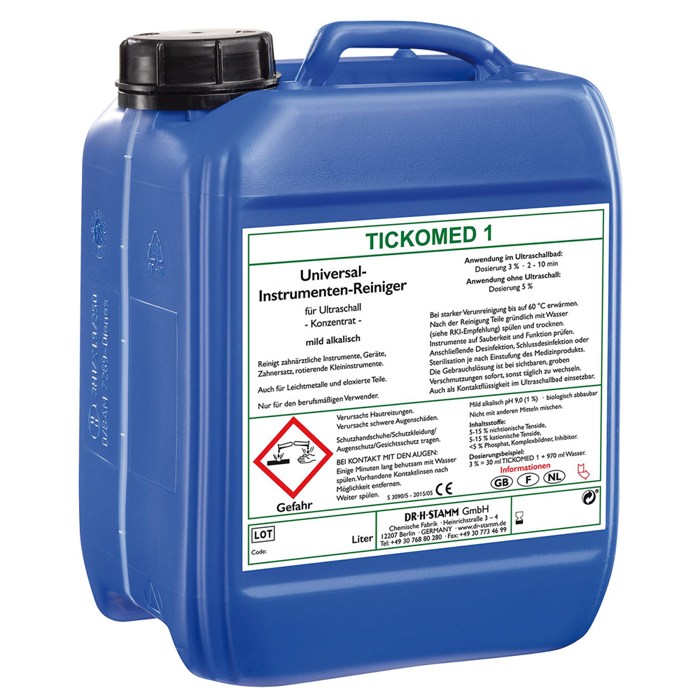 Tickomed 1, 5 L jerrycan