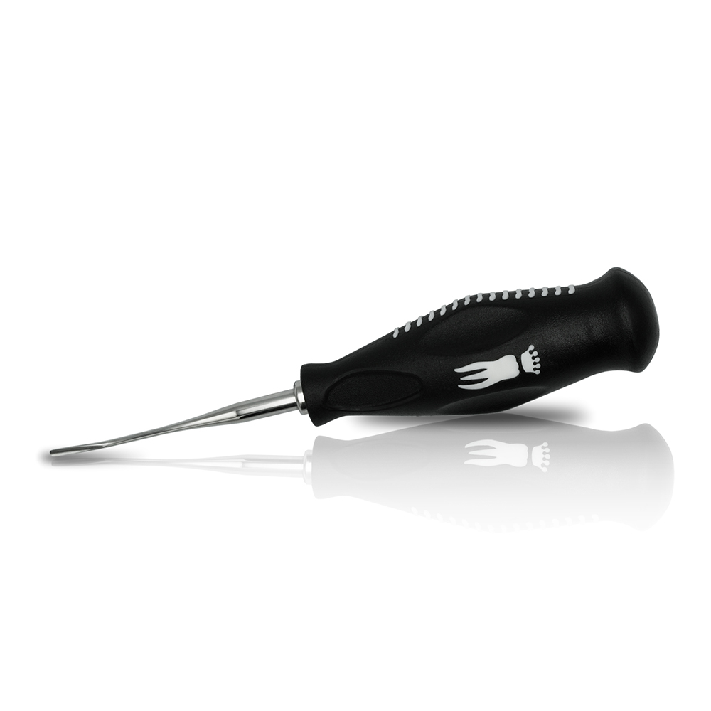 PeriLux ErgoTouch 2,0 mm gebogen zwart, stuk