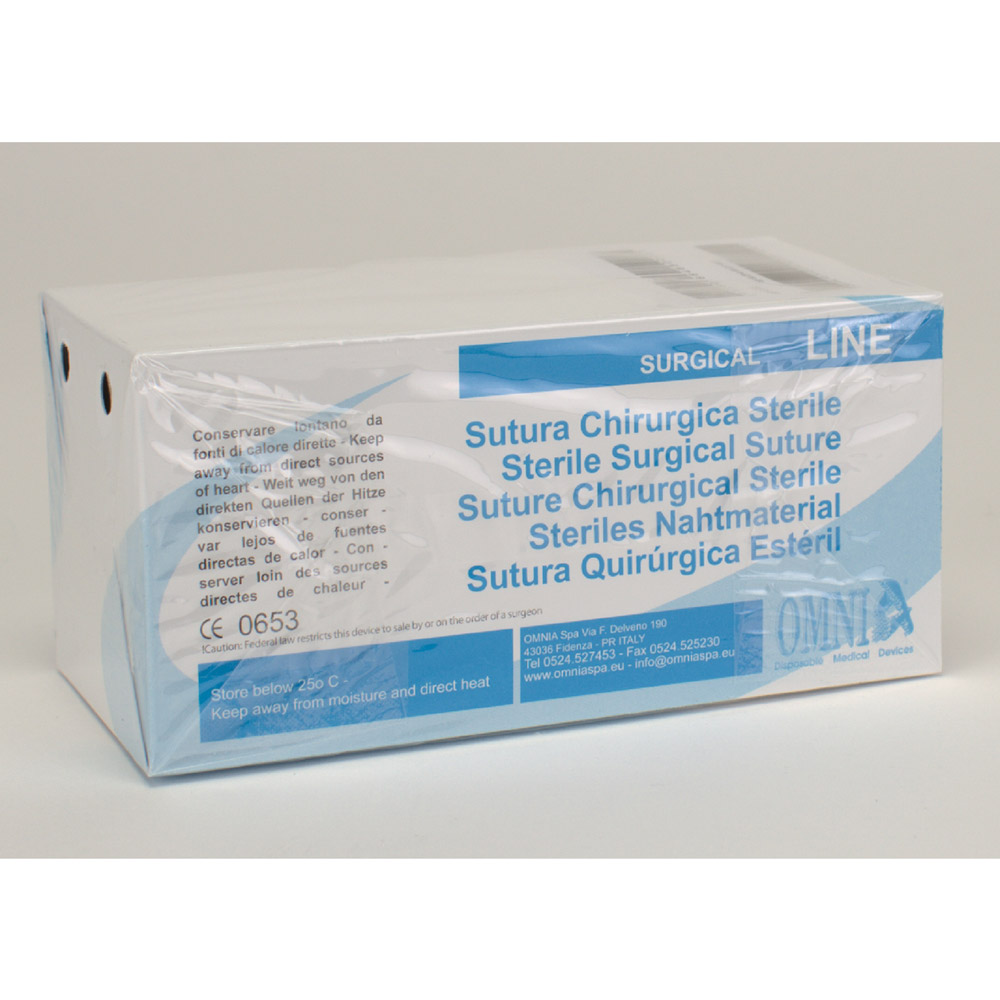 Omnia Hechtmateriaal PTFE 4/0 HS 75 cm, 12 stuks
