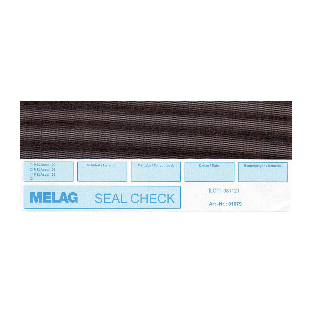 MELAControl Seal Check, 100 teststrips verpakking