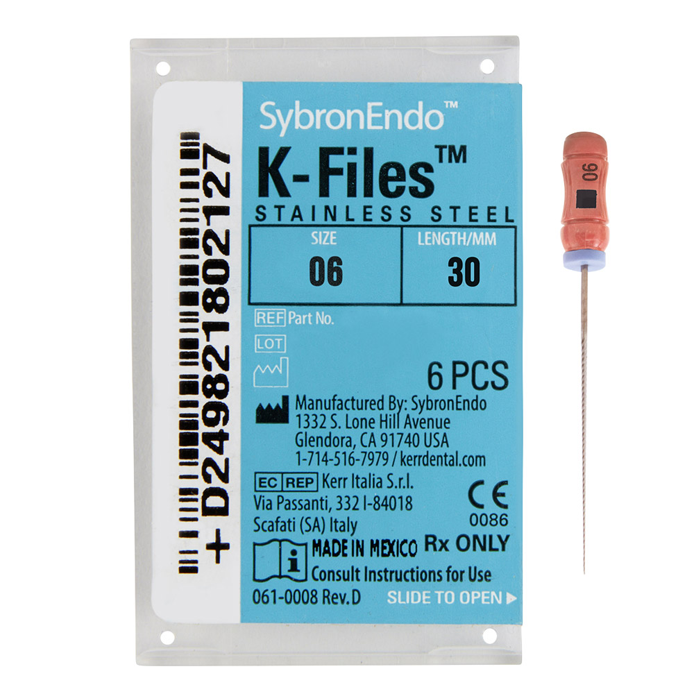 K-bestanden 006 30 mm, 6 stuks