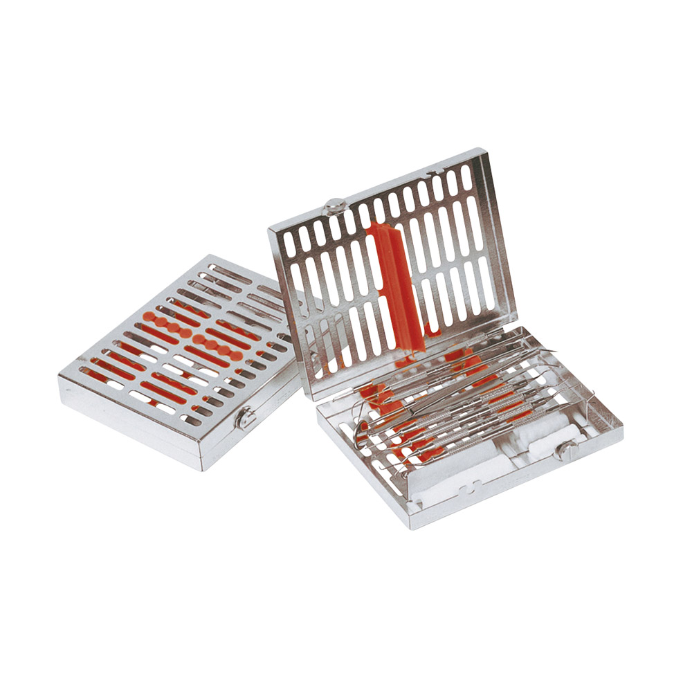 IMS Kassette Signature 1/2 DIN 8 instrumenten rood, stuk