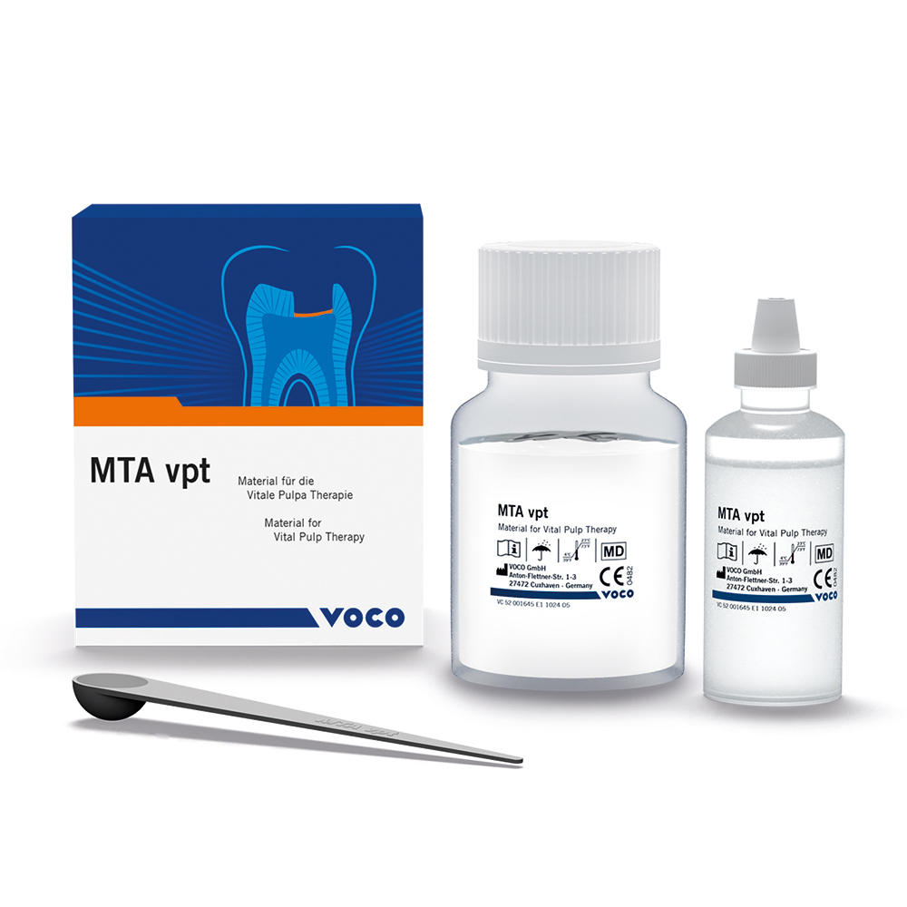 MTA vpt, verpakking 10 g poeder + 10 ml vloeistof