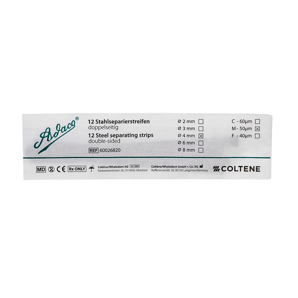 Adaco stalen scheidingsstrip ds 4 mm Dtz