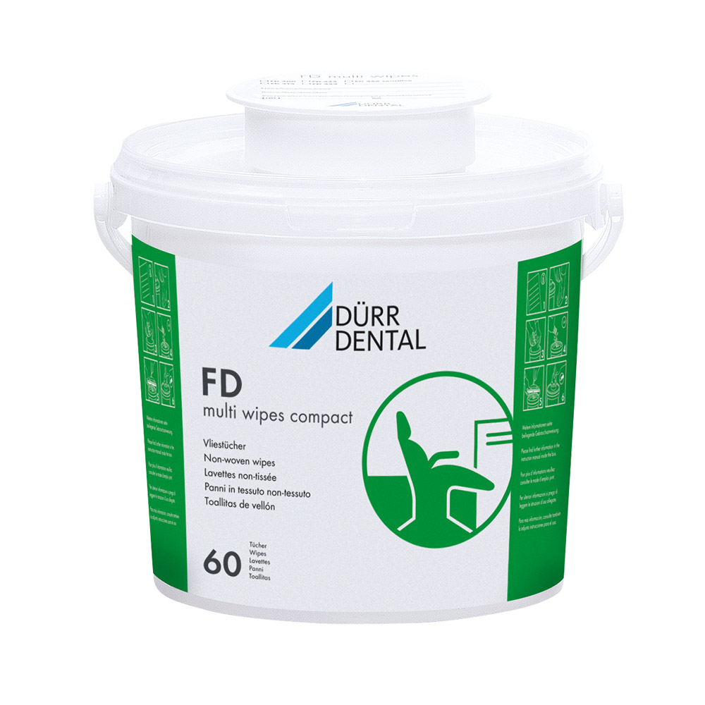 FD multi wipes compact 29 x 30 cm, 60 stuk met box