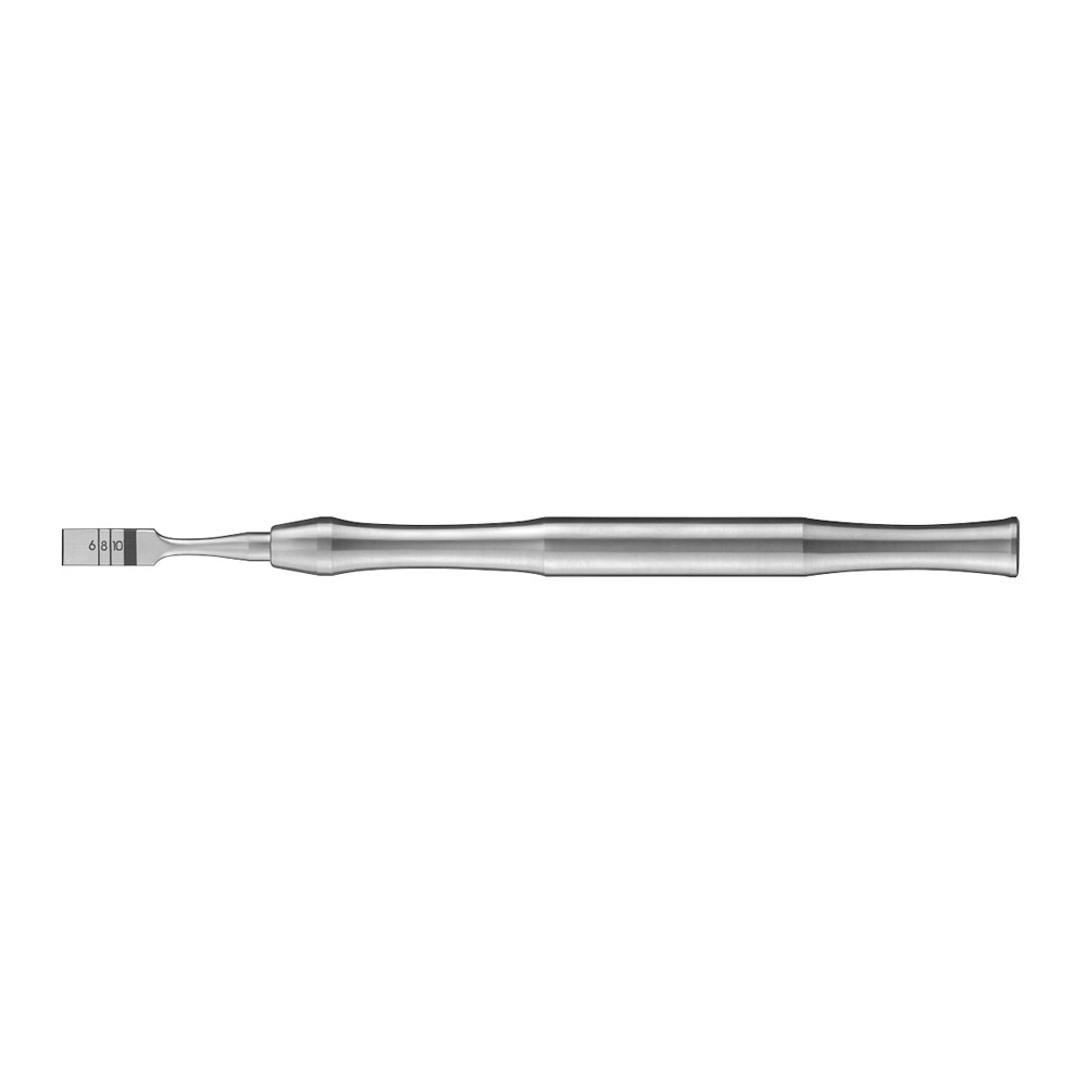 Osteotom Beenbeitel 6 mm recht, stuk