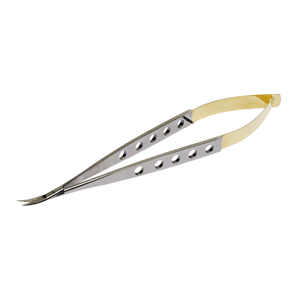 Noyes-schaar 17,0 cm TC gebogen, stuk