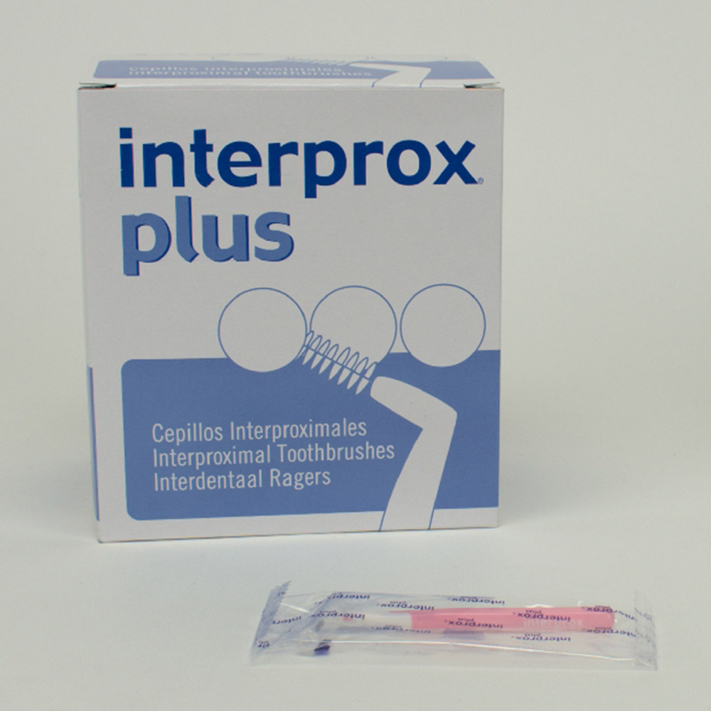 Interprox plus super nano roze, 100 stuks