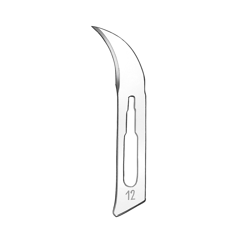Steriele scalpelmesjes figuur 12, 100 stuks