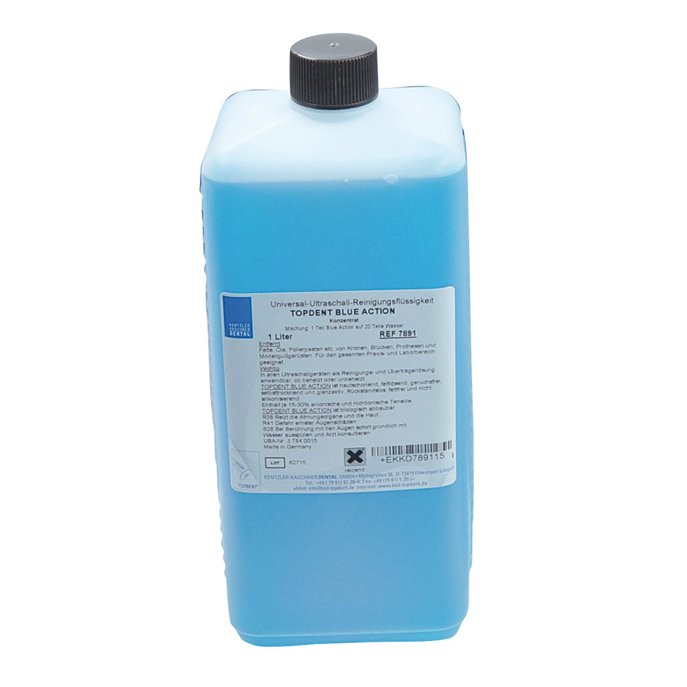 Top Dent blue Action, 1 L Fles