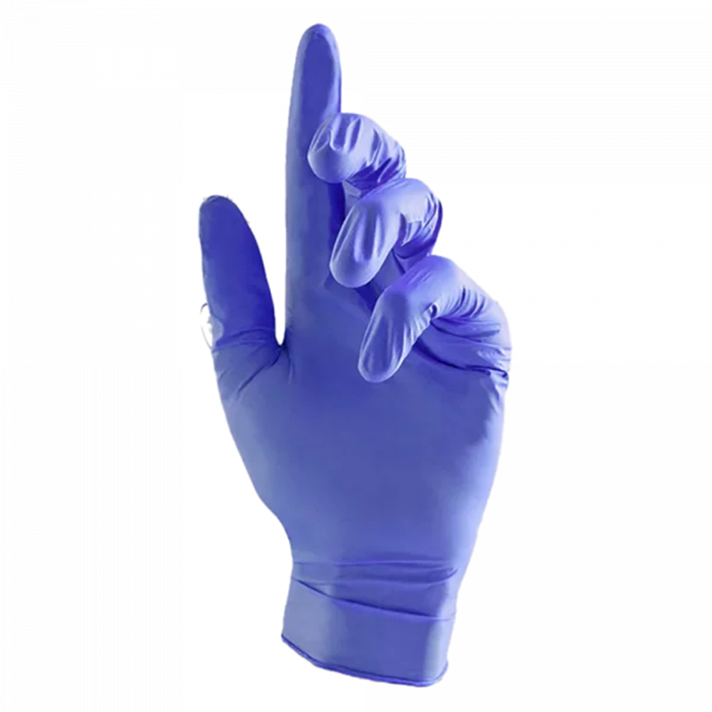 Unigloves ZERO Nitril Handschoenen PF blauw Maat M, 100 stuks