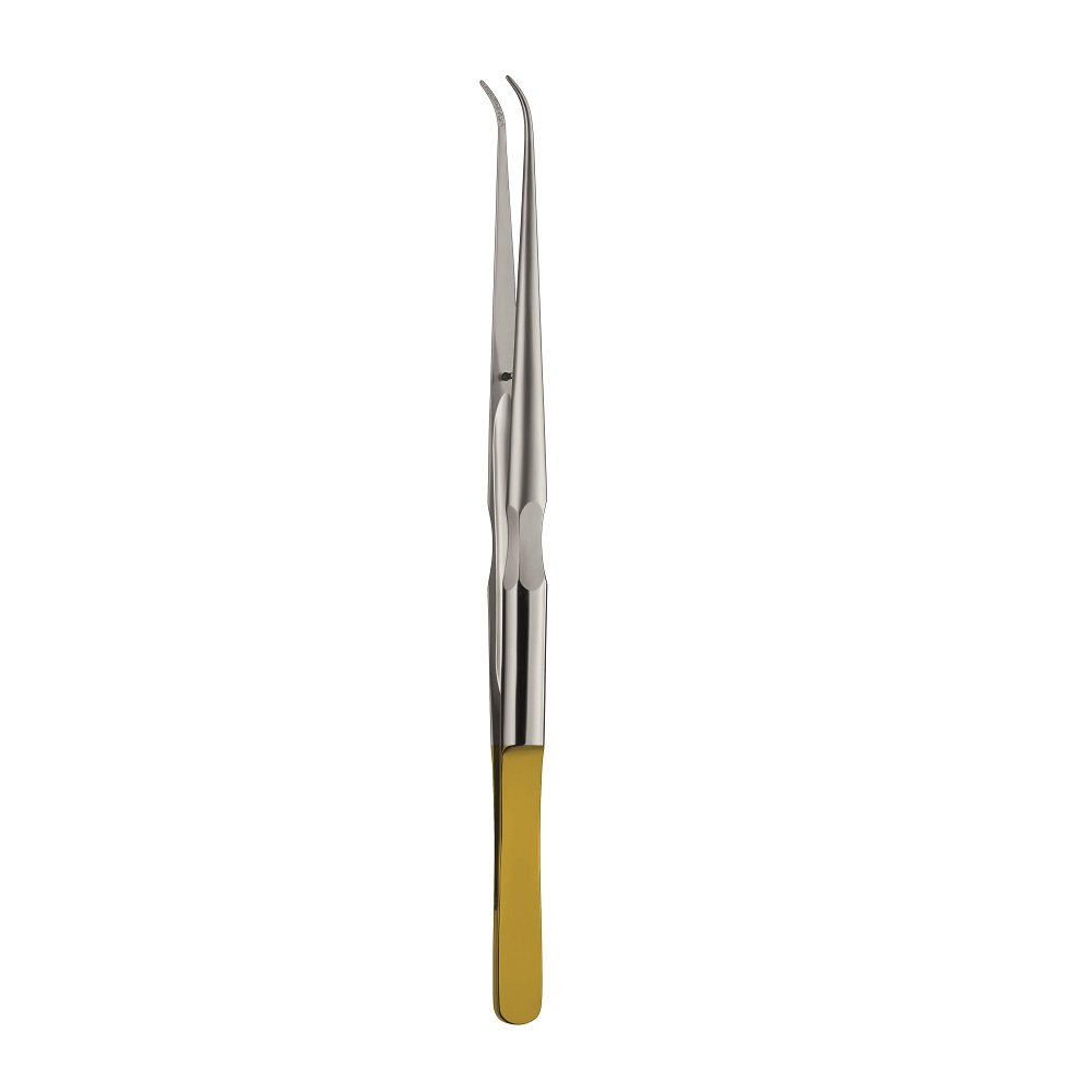 Micro-pincet anat. 0,8 gebogen LS RH St