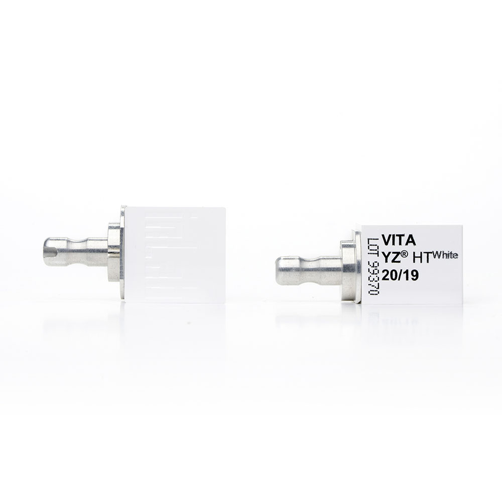 YZ HT White for inLab YZ-20/19, 4 stuks