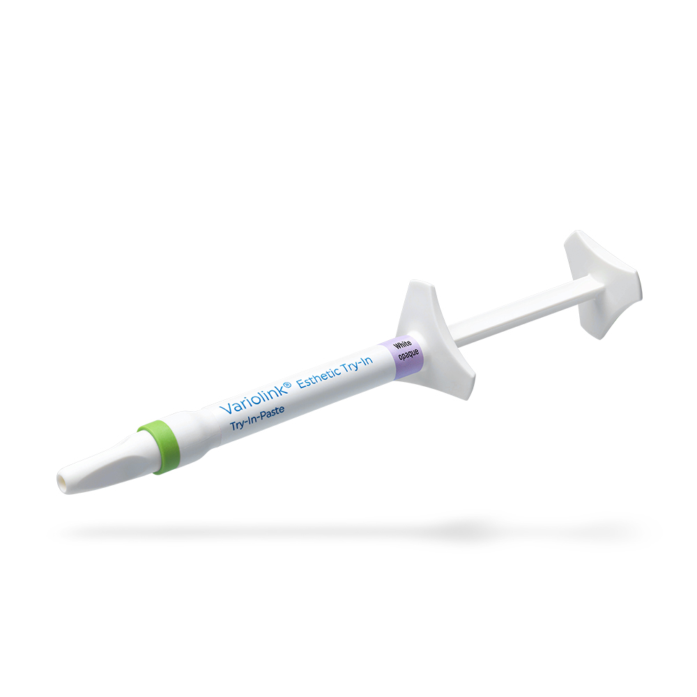 Variolink Esthetic Try-In wit ondoorzichtig, 1,7 g spuit