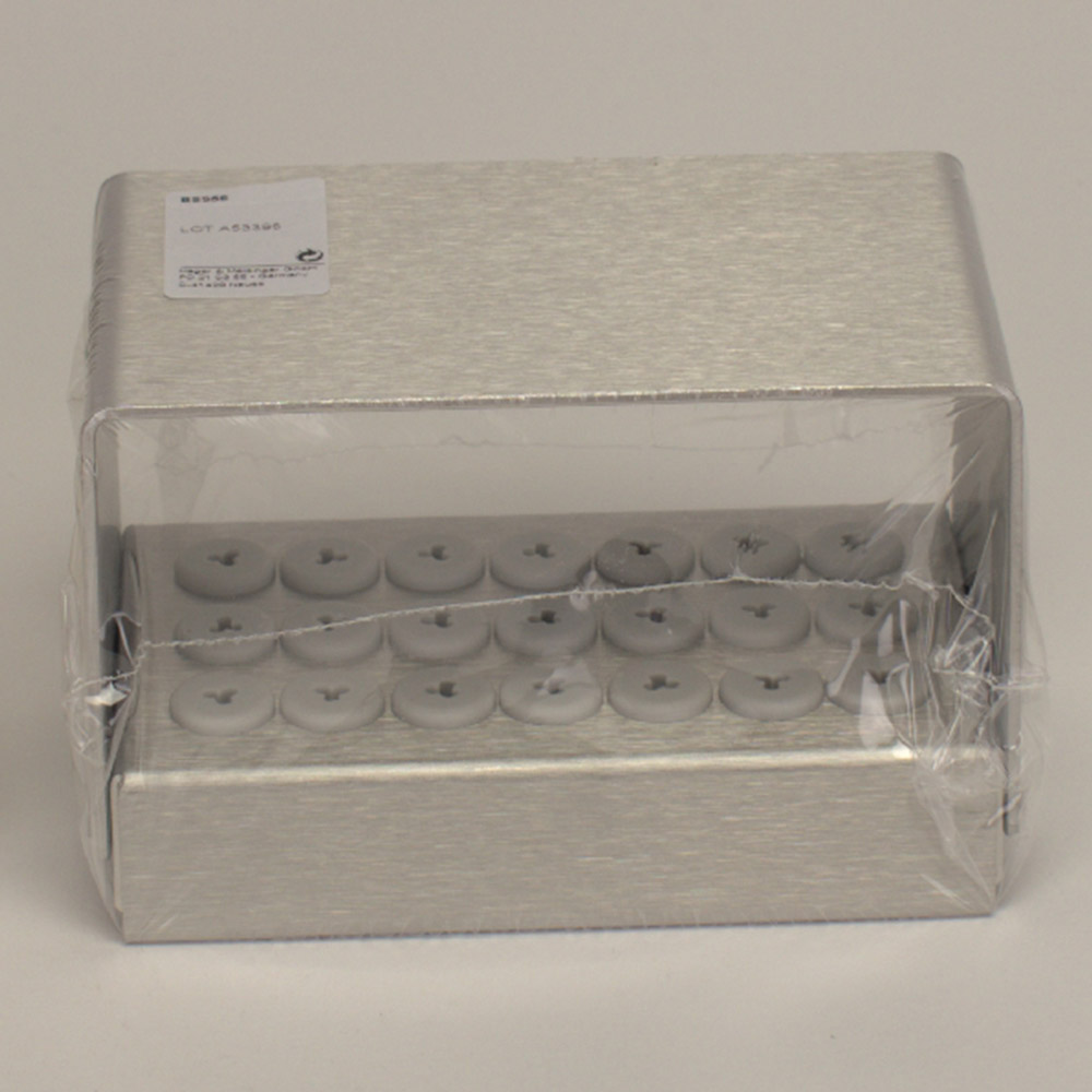 Boorhouder zilver voor 21 stuks, per stuk