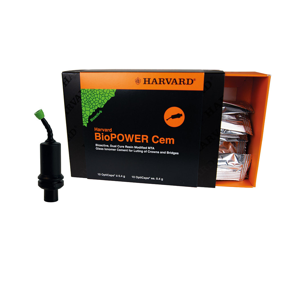 Harvard BioPOWER Cem universele OptiCaps, 10 x 0,5g