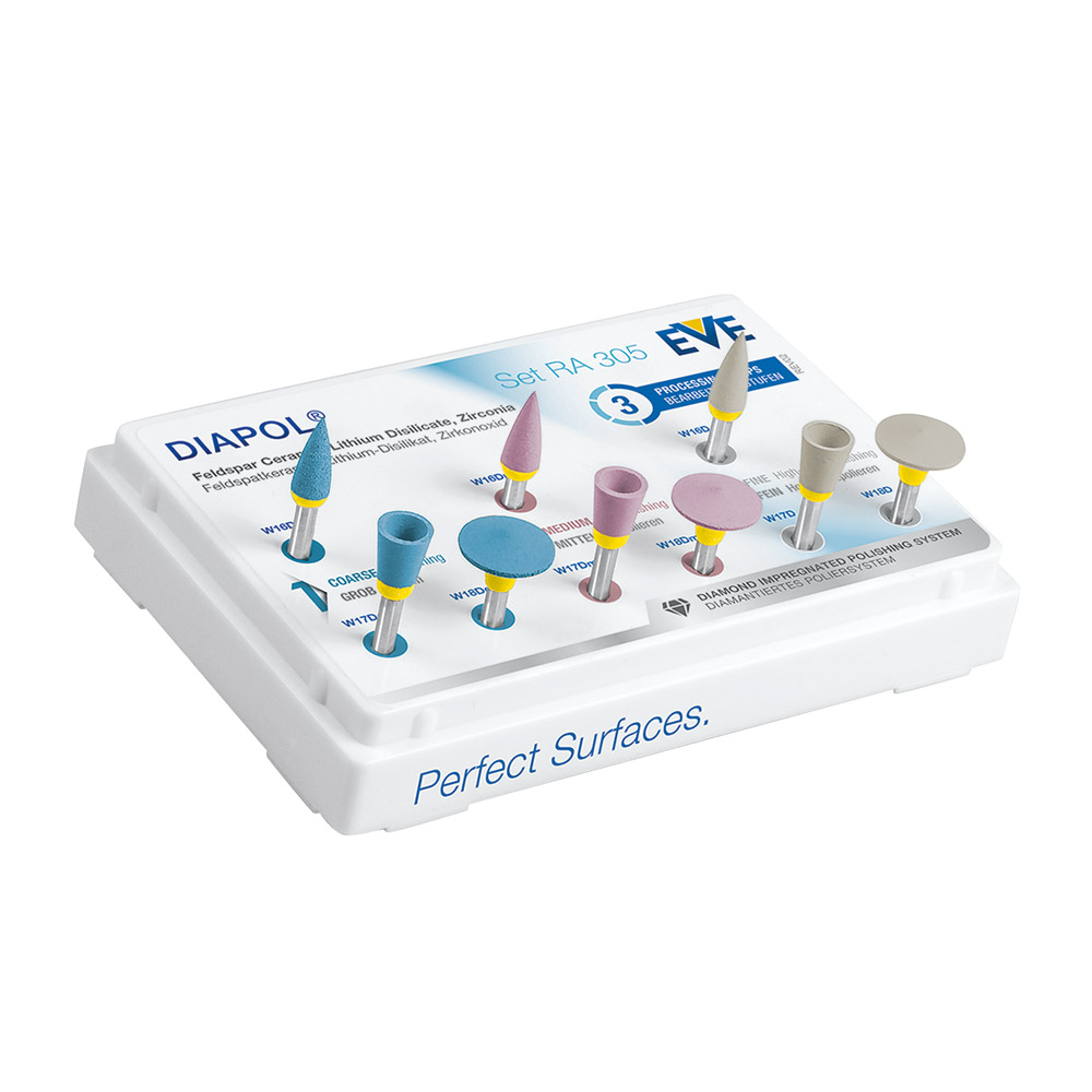 Eve ceramic polisher ra305 set