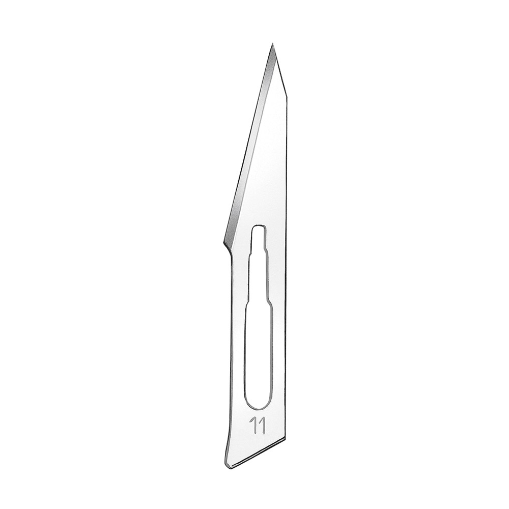 Steriele scalpelmesjes figuur 11, 100 stuks