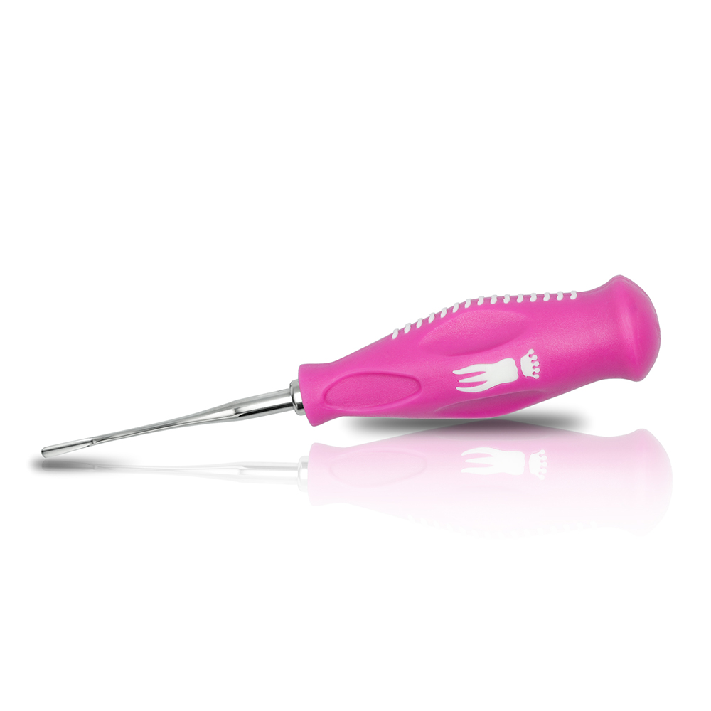PeriLux ErgoTouch 3,0 mm omgekeerd gebogen roze, stuk