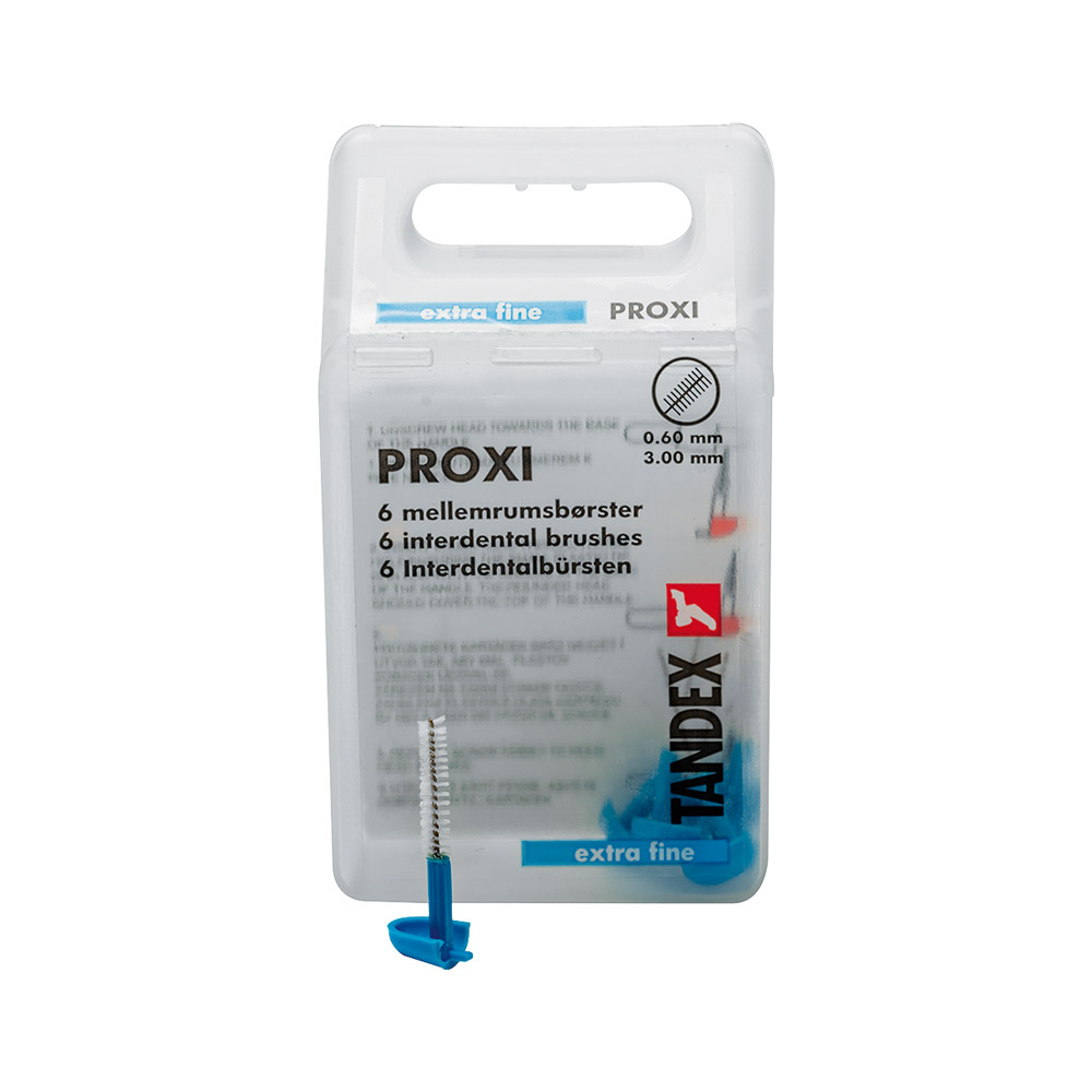 Interdentale borstels Proxi blauw 3,0, 6 stuks