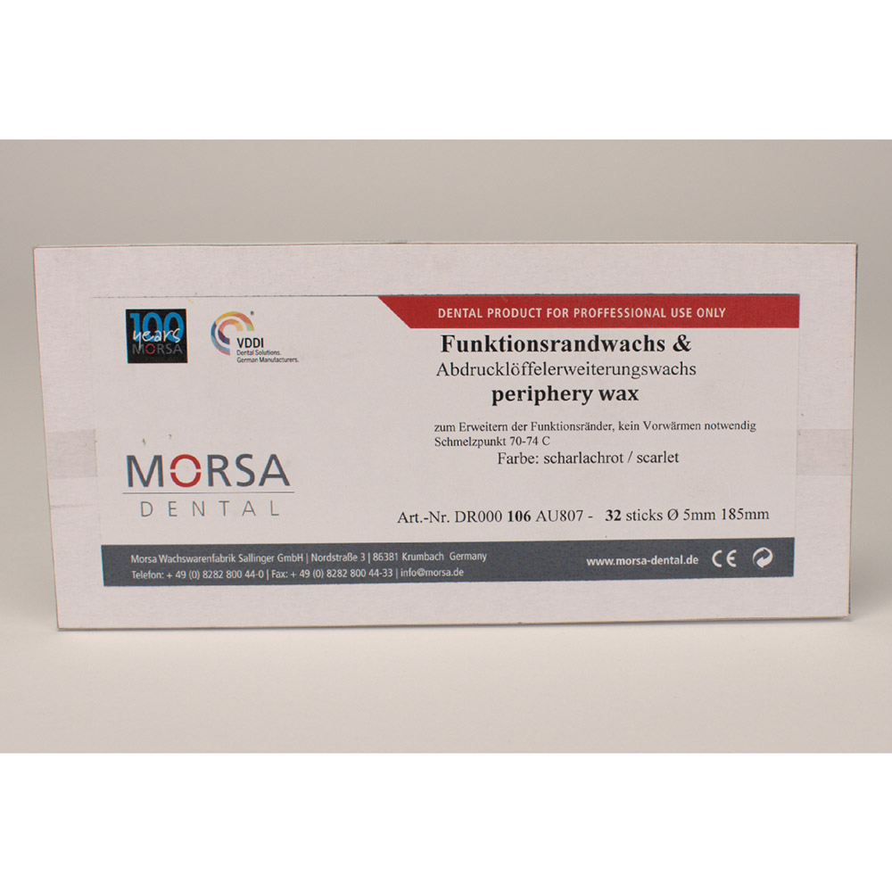 Functierandwas Morsa rood, verpakking