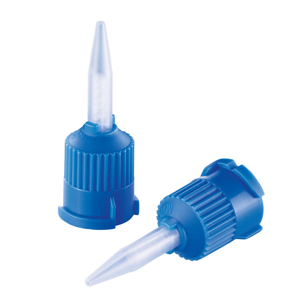 Mengcanule puntig blauw 2,5 mm 50 stuks