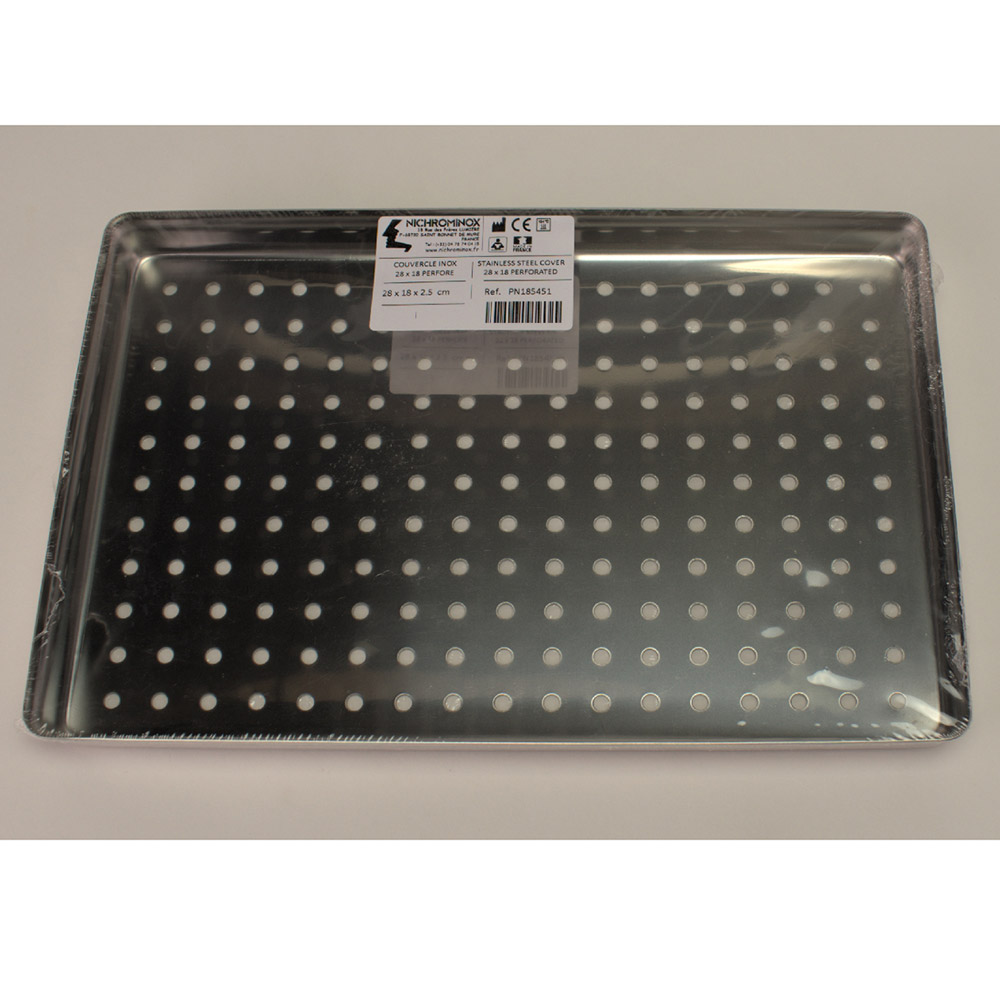 Norm-Tray RS deksel geperforeerd 28 x 18 cm, stuk