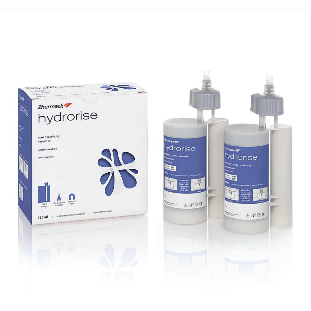 Hydrorise Maxi Heavy Normaal Set, 2 x 380 ml Cartrigde, 15 x Dynamic Menger