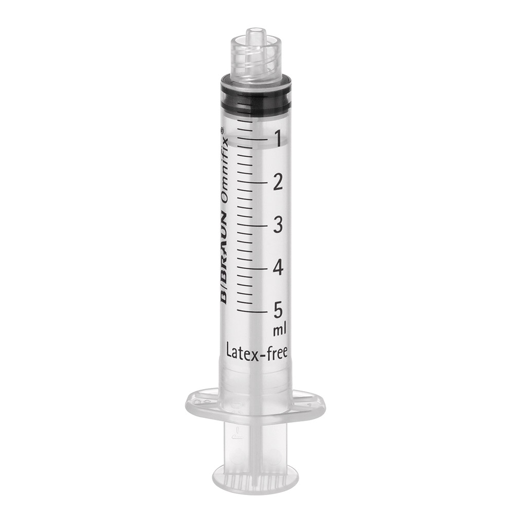 Omnifix Luer lock spuiten, 5ml. 100st.