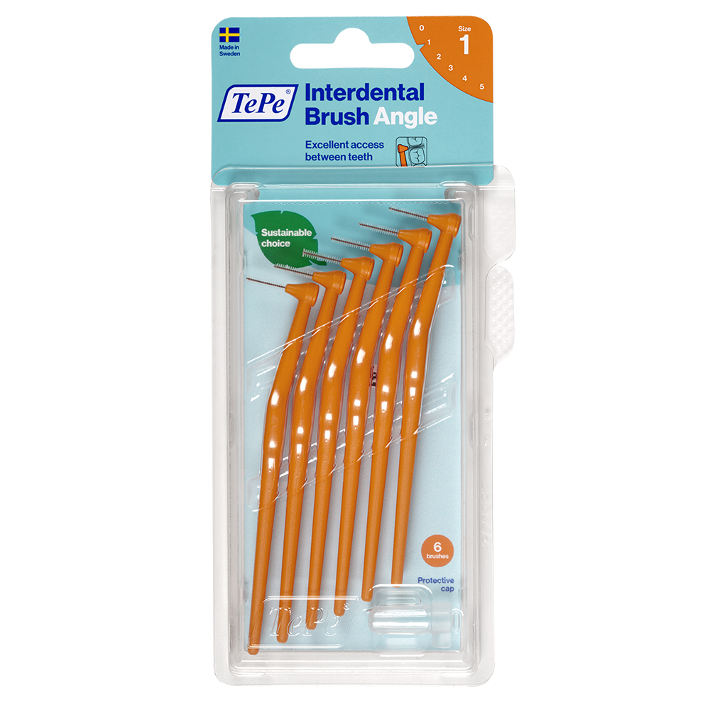 TePe Angle oranje 0,45mm, 6 stuks