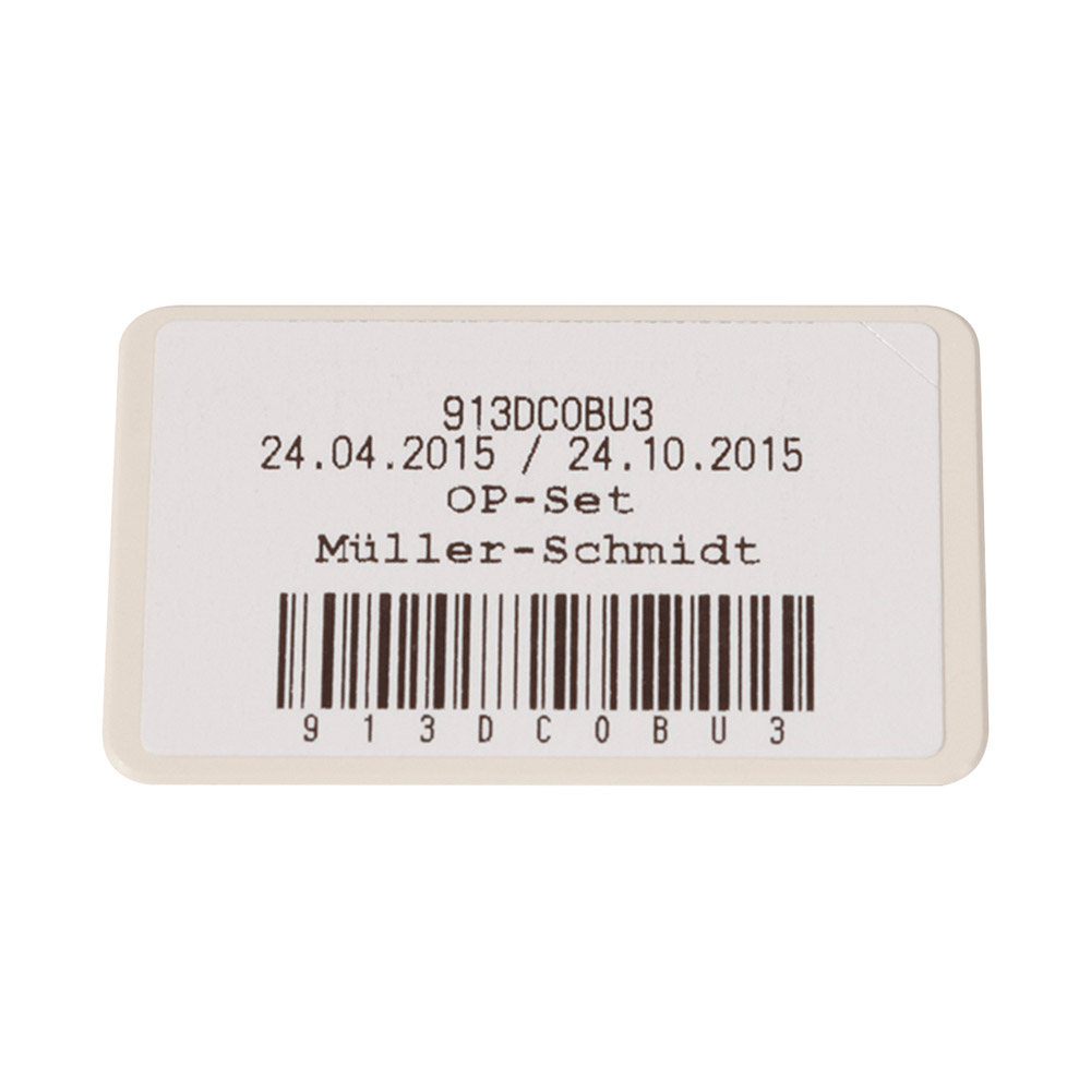 Barcode-label MELAstore Box wit, 10 stuks