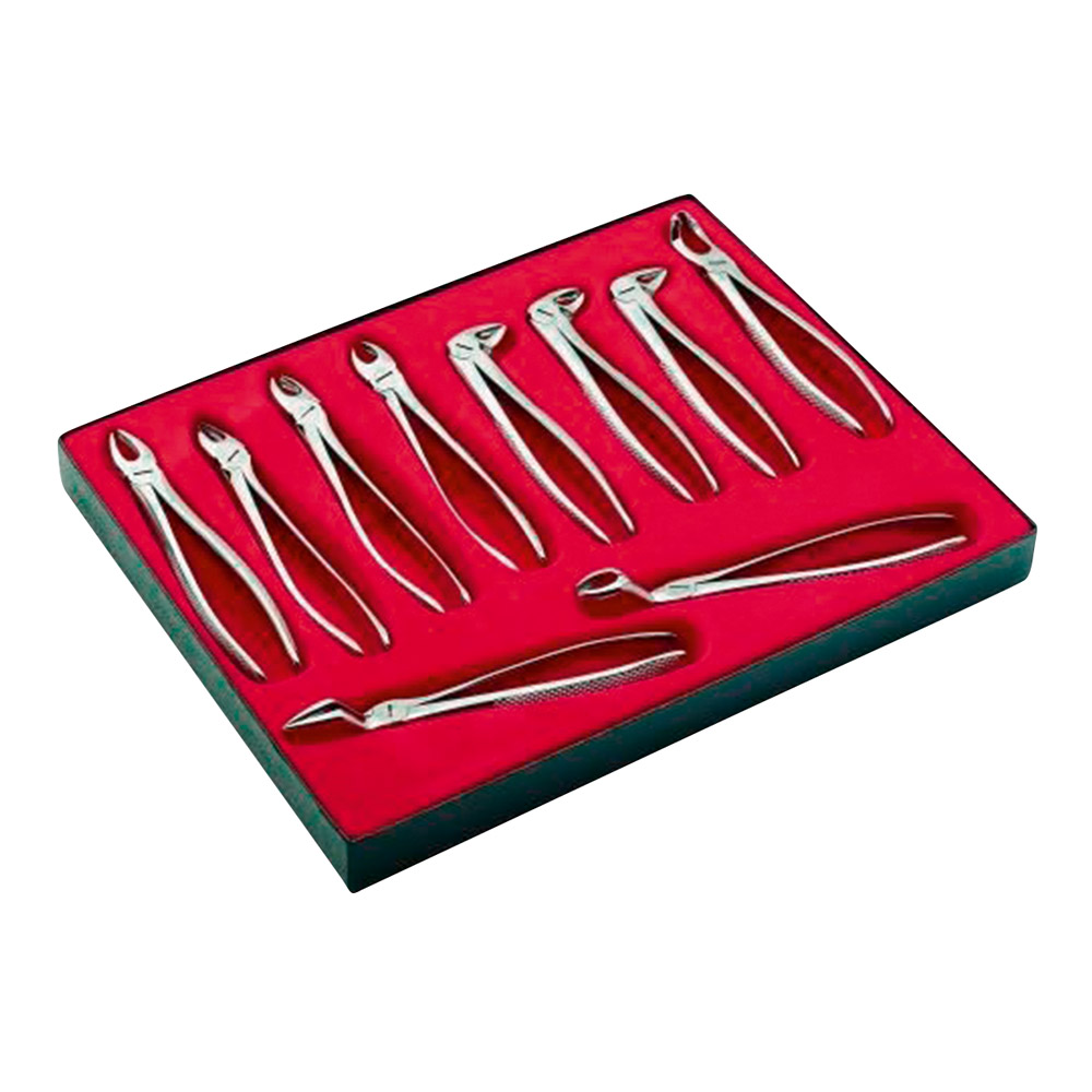 Extractie tang E100 set.