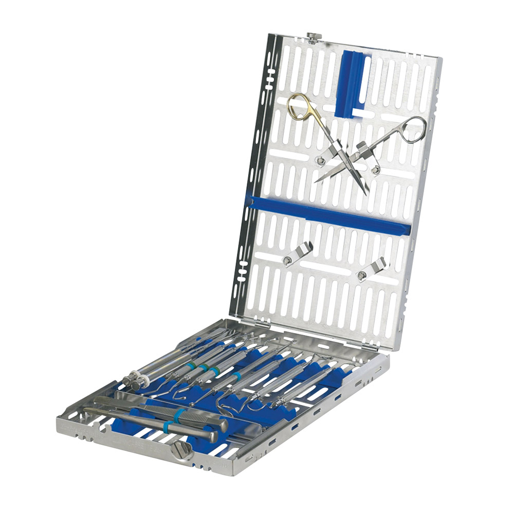 IMS Kassette Signature Chirurgie 18 instrumenten blauw, stuk