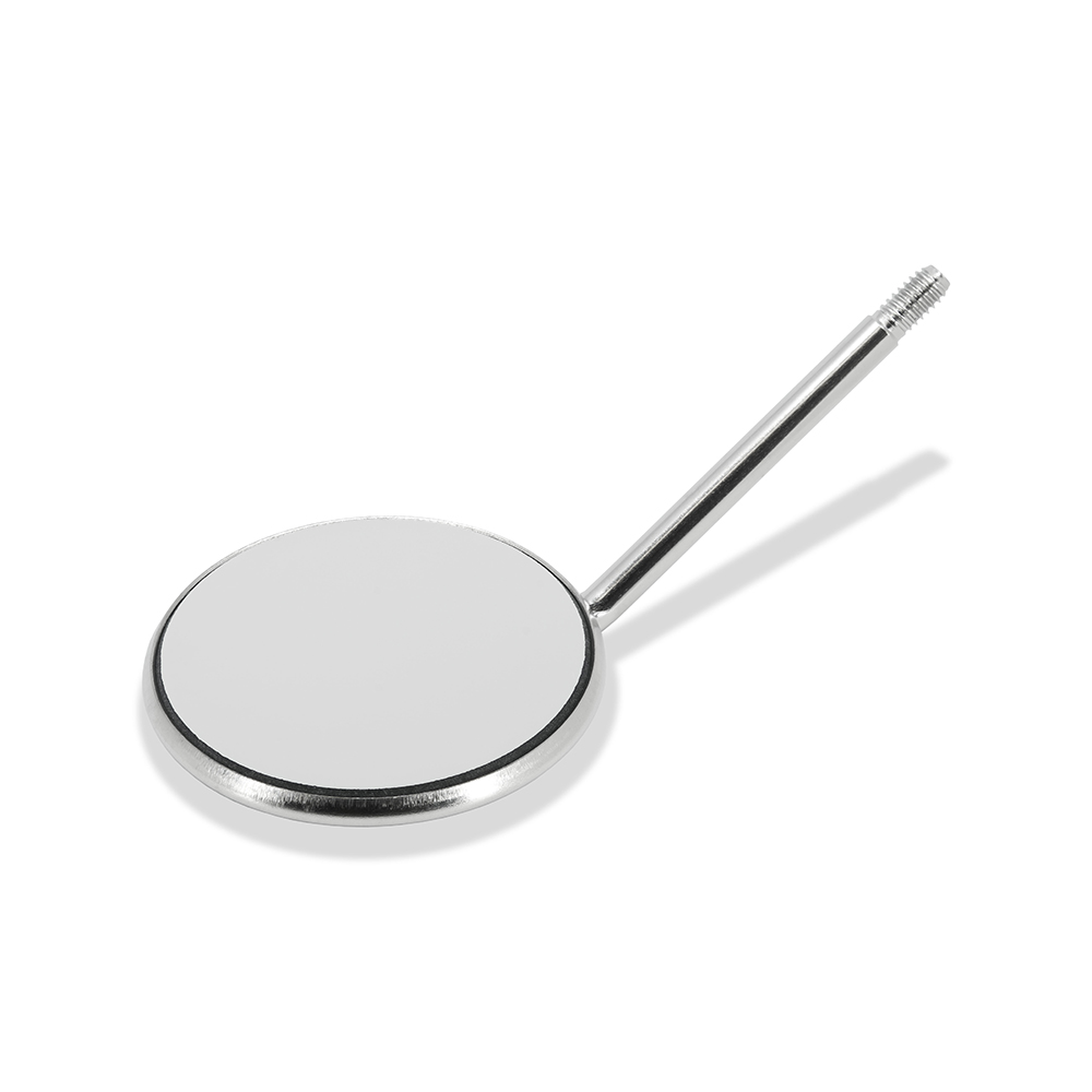 Mondspiegel TOPvision FS Rhodium 6 plat SS , 12 stuk