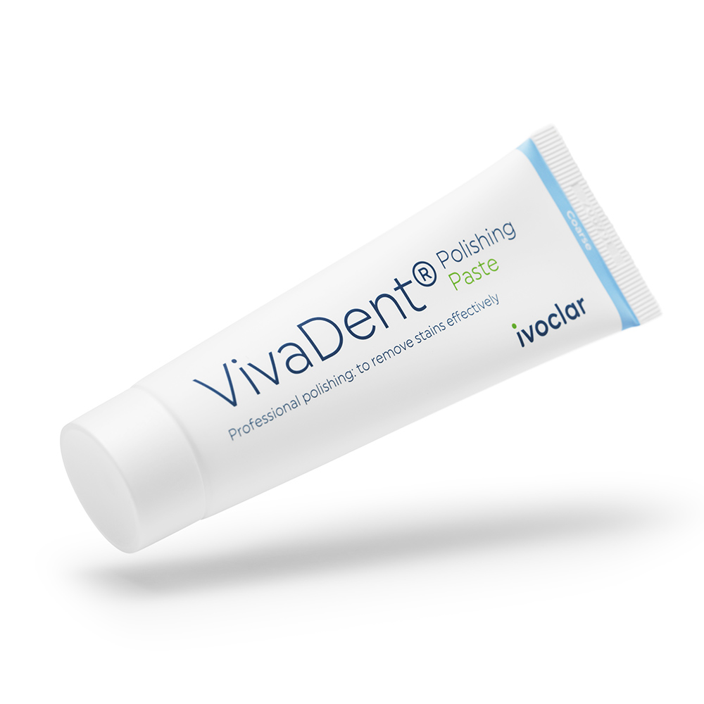 Vivadent Polijstpasta grof appel, 80 g tube