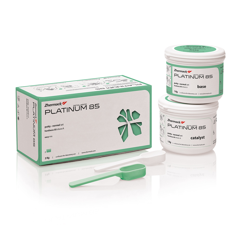 Platinum 85 Siliconen, verpakking van 2 x 1 kg