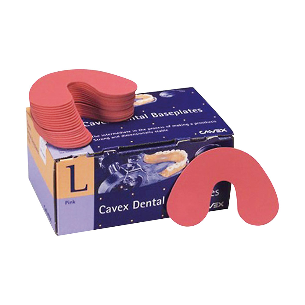 Basisplaten Cavex UK roze, verpakking