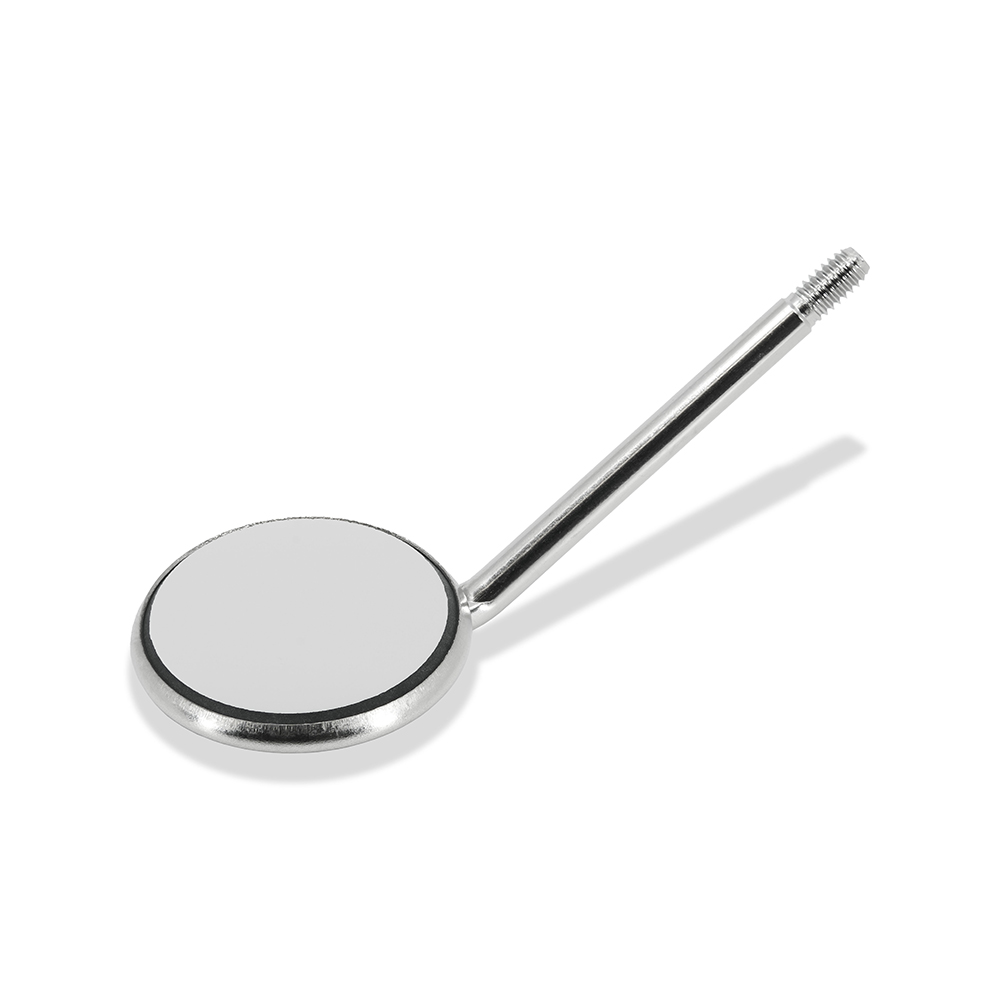 Mondspiegel TOPvision FS Rhodium 2 plan SS, 12 stuks