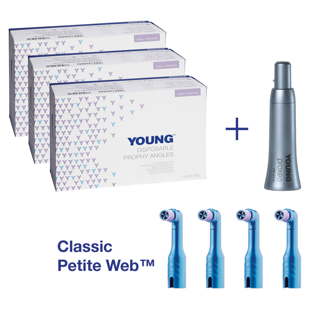 Classic Petite Web zacht, latexvrij Proxeo Handstuk HP-44M, Kit