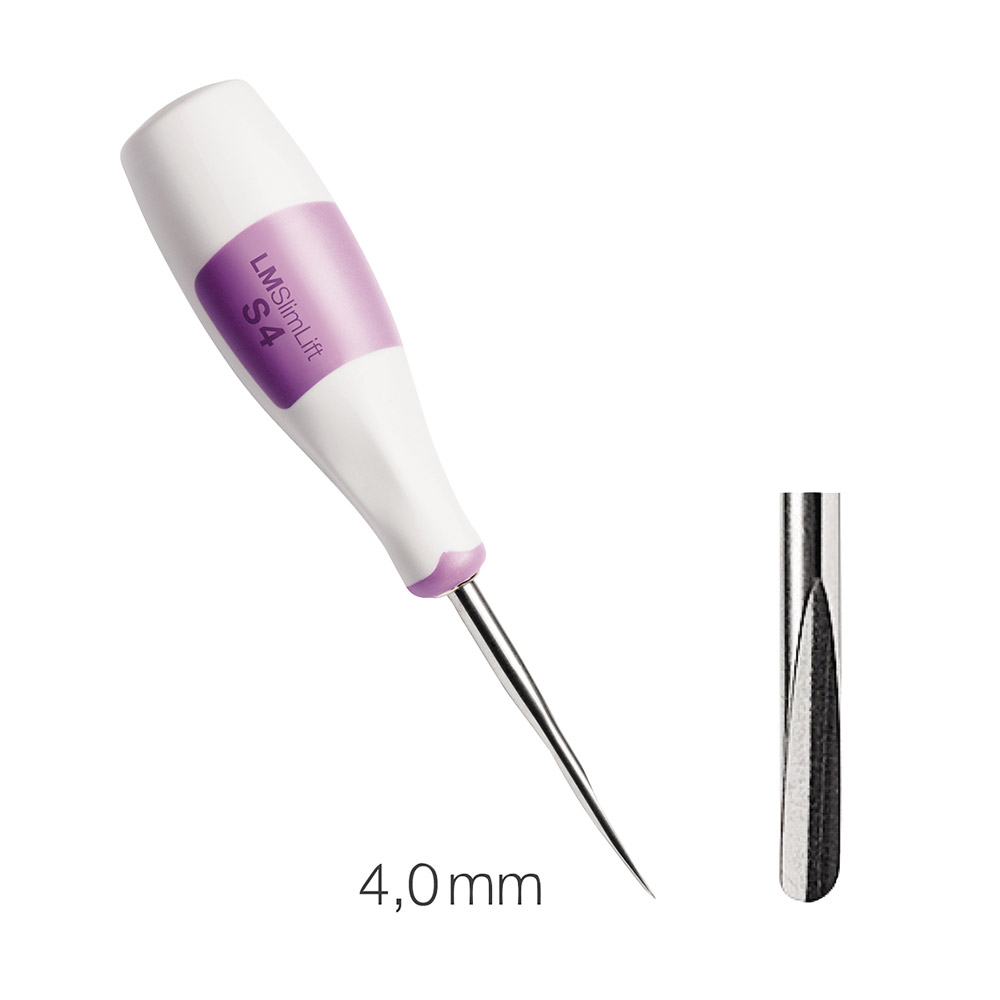 Wortelheffer SlimLift S4 4 mm recht, stuk