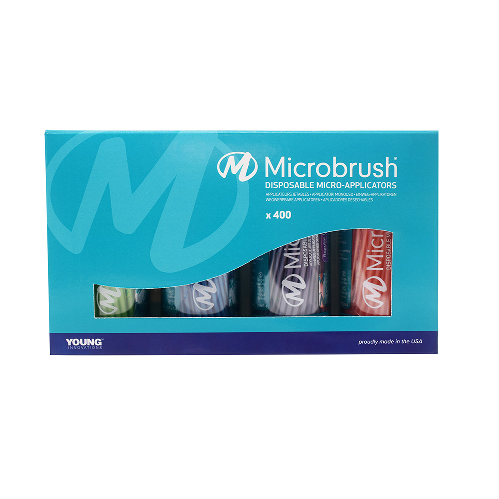 Microbrush Tubes, 4 x 100 stuks Assortiment