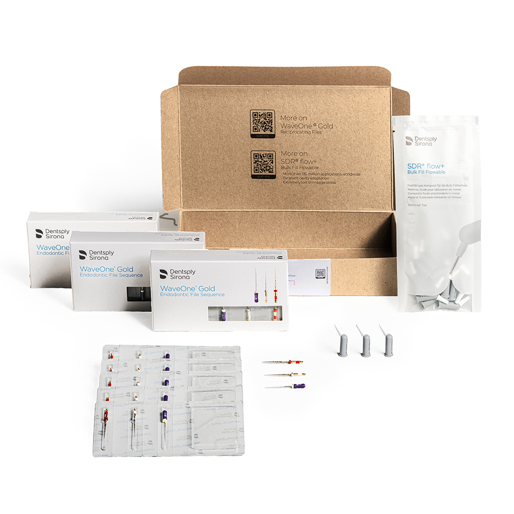 WaveOne Gold en SDR flow+ Kit