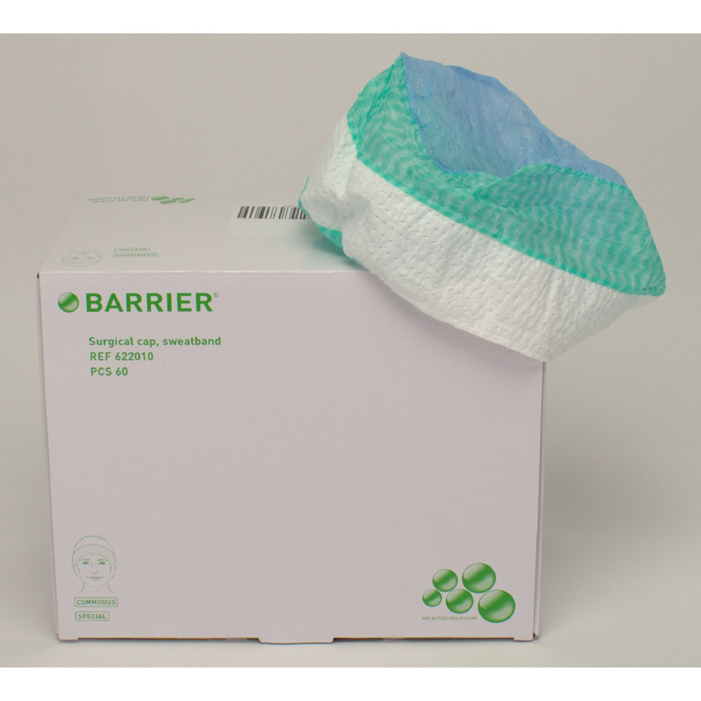 Barrier OP-hauben Commodus, 60 stuks