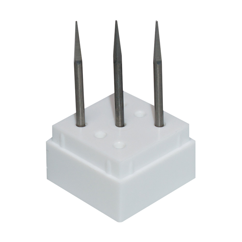 Stichfräser vierkant, 3 stuks