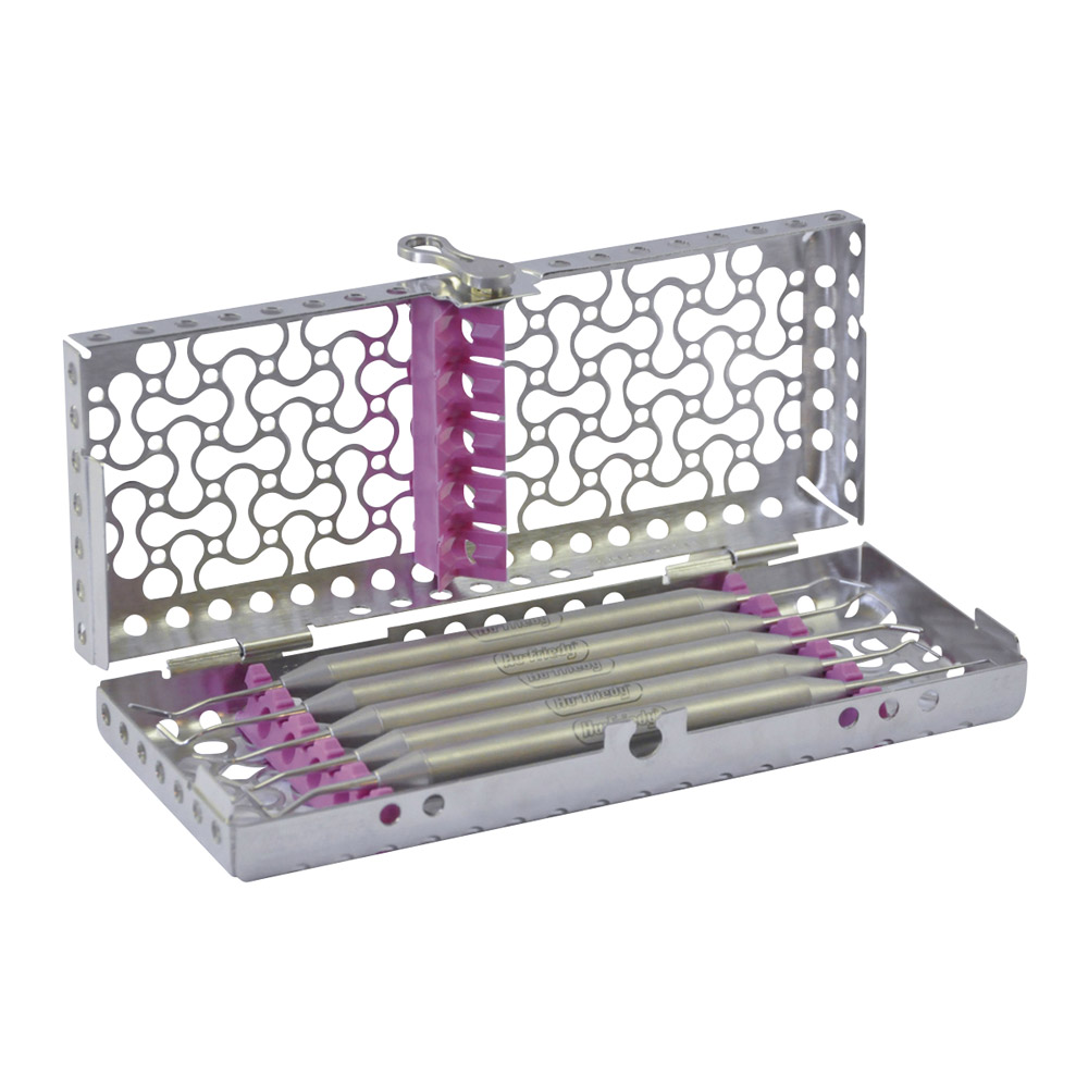 Dietschi composiet vulinstrument 5 stuks + cassette, set
