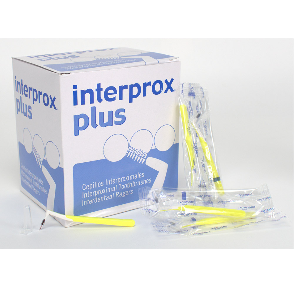 Interprox plus mini geel, 100 stuks