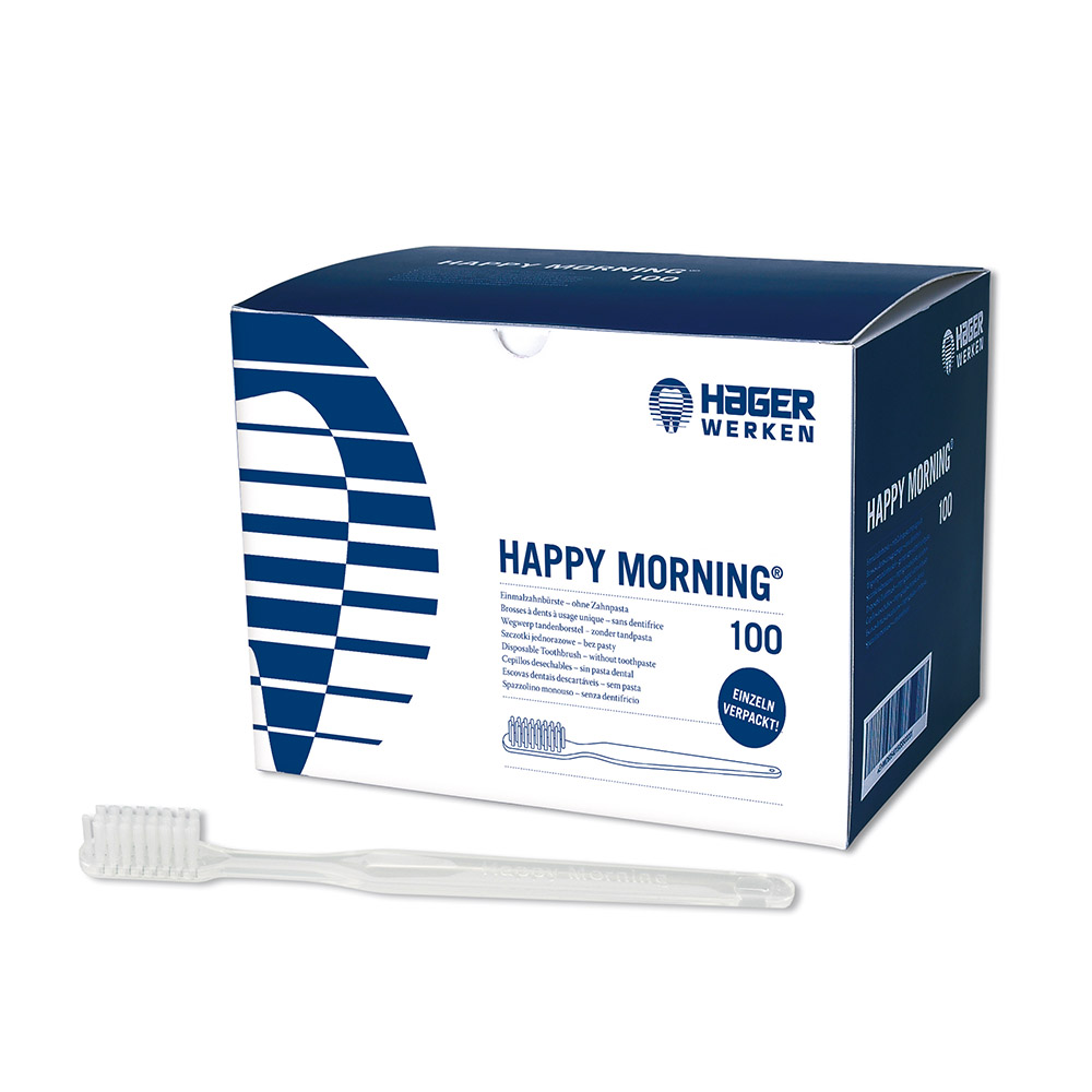 Happy Morning zonder Tandpasta, 100 stuks