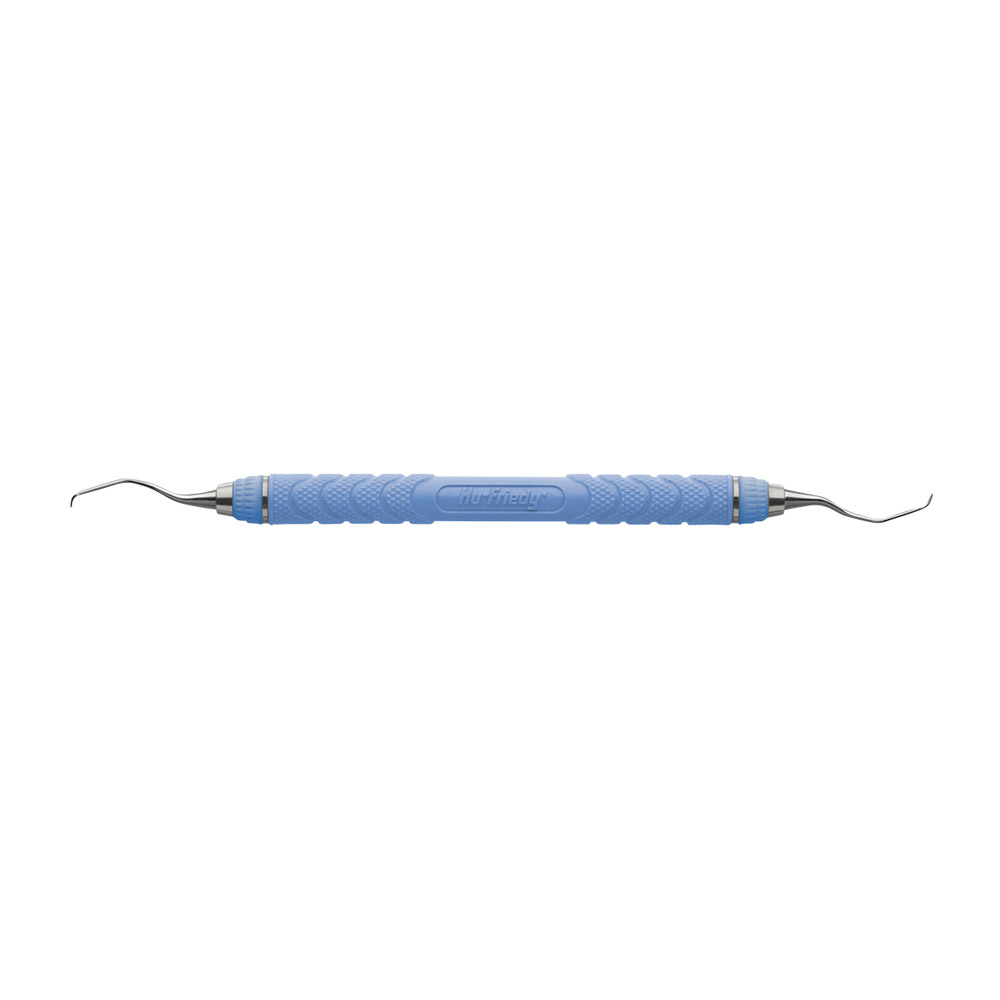 Kürette Gracey Mini Five 13-14 EverEdge 2 Handvat 8 Resin blauw, stuk
