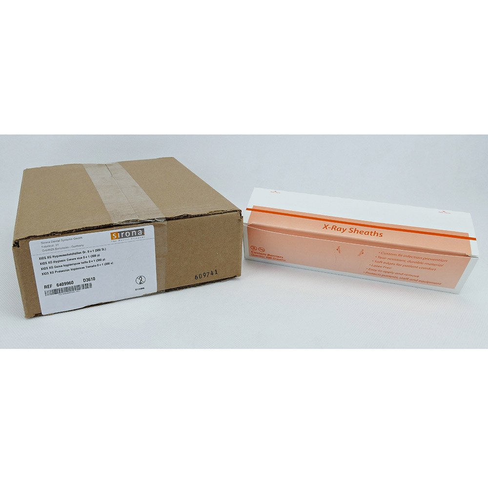 XIOS XG hygiënische beschermhoezen Gr. 0+1, 300 stuks