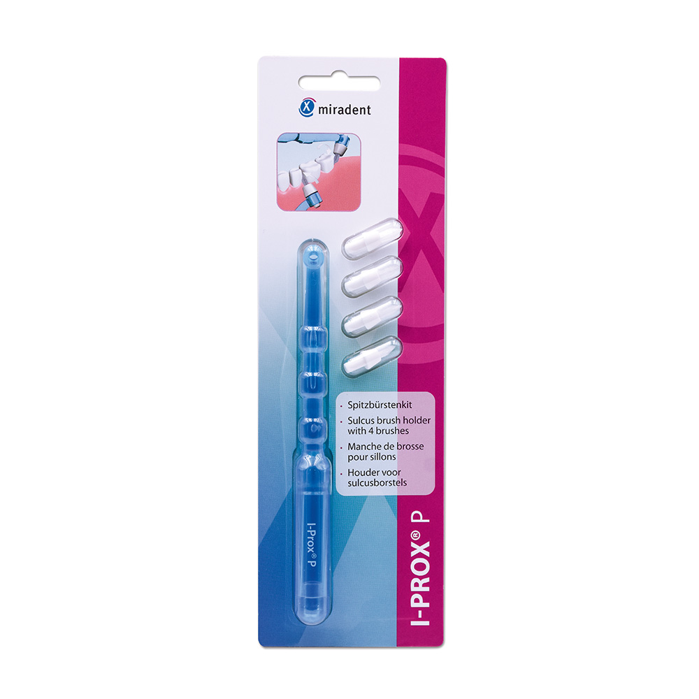 I-prox p blauw transparant set